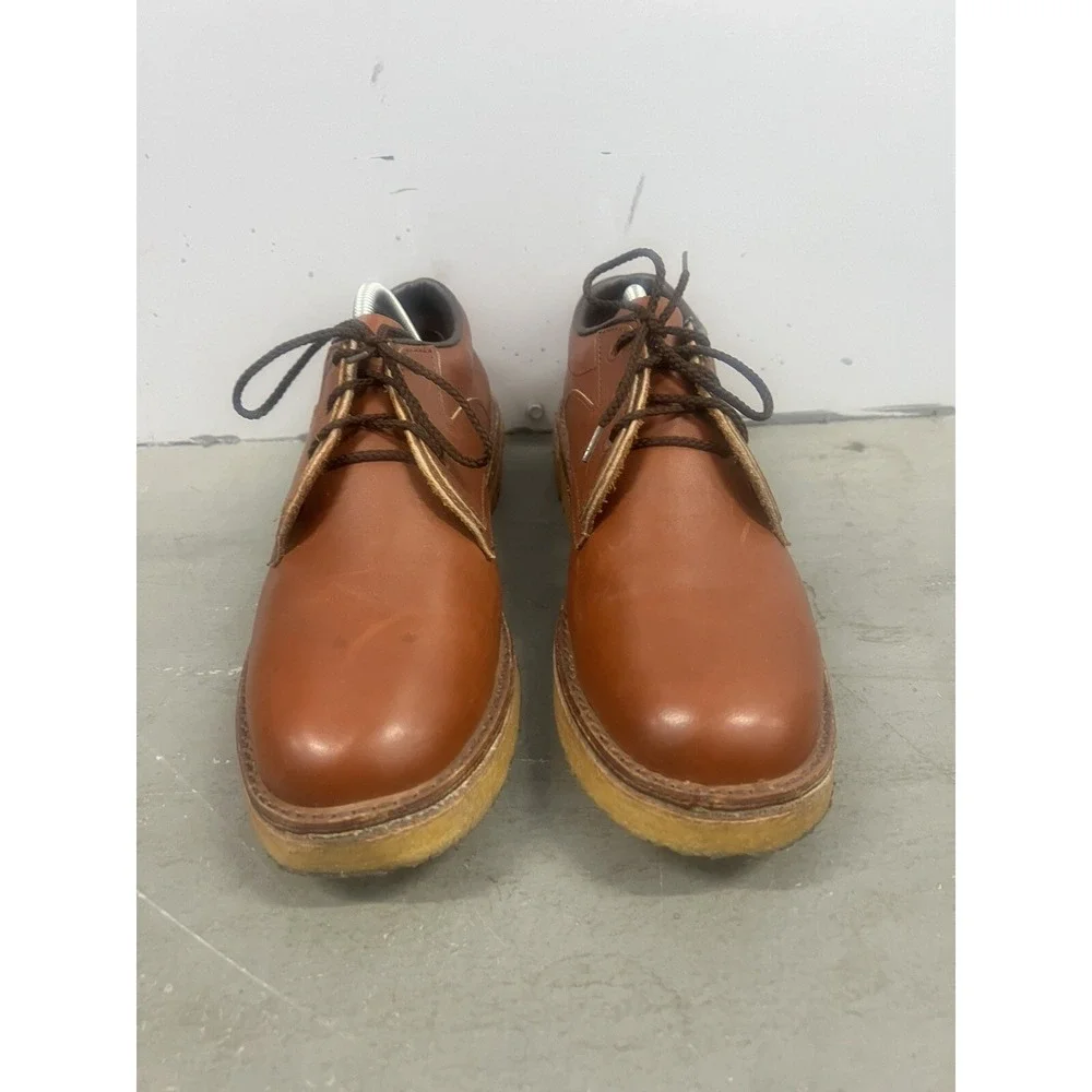Thomas McCan Men's Brown Leather‎ Derby Oxford Dress Shoes Size 11 Classic Style